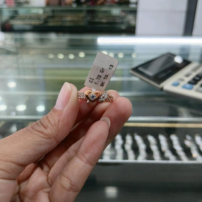 CN DBL HATI TRTS AD 8K 1.700 GR Rings