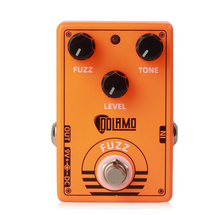 D-2 Fuzz Pedal Guitar Pedal True Bypass Current Draw 30mA for Guitar