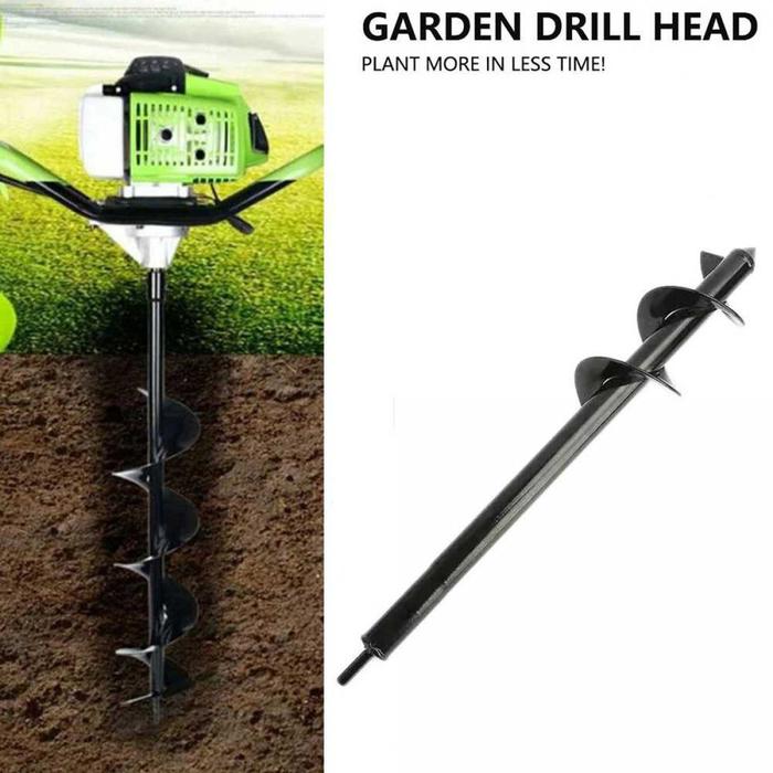 Mata Bor Biopori Lubang Tanam Penggali Tanah Auger Spiral Drill Head