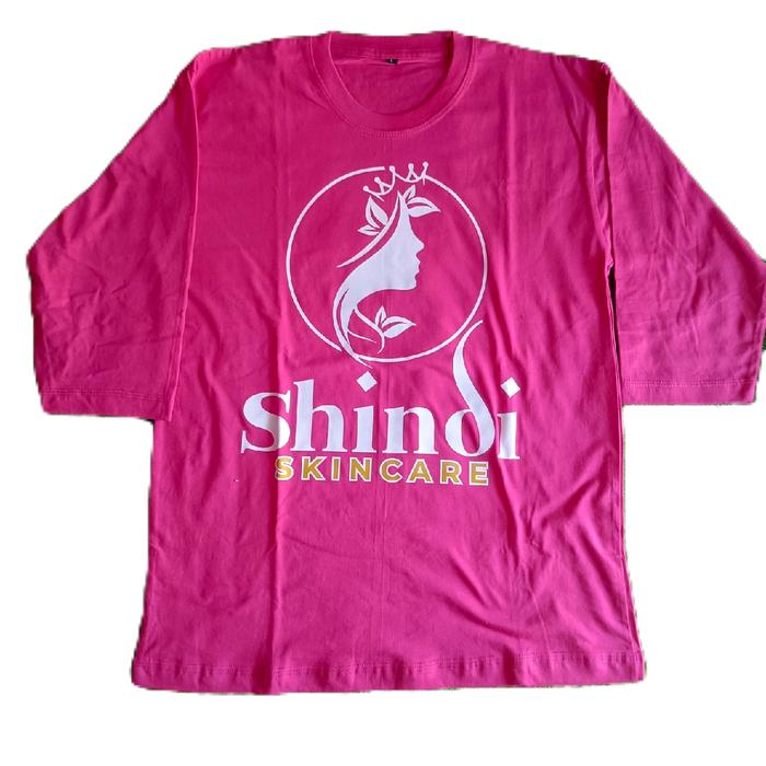 Kaos Dewasa Shindi Skincare Lengan Panjang (All size)