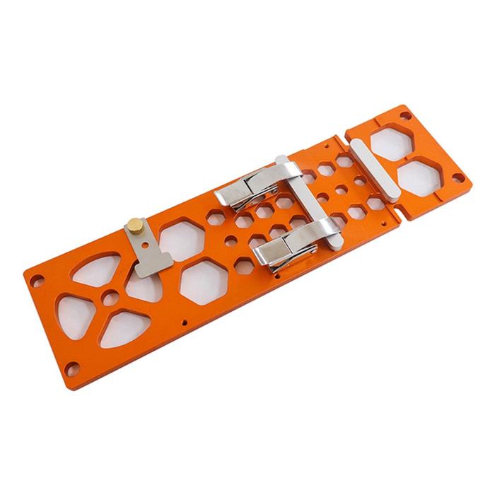 1 PCS 340Mm Right Angle Circular Saw Guide Rail Orange & Silver Aluminum Alloy For Festool And For M
