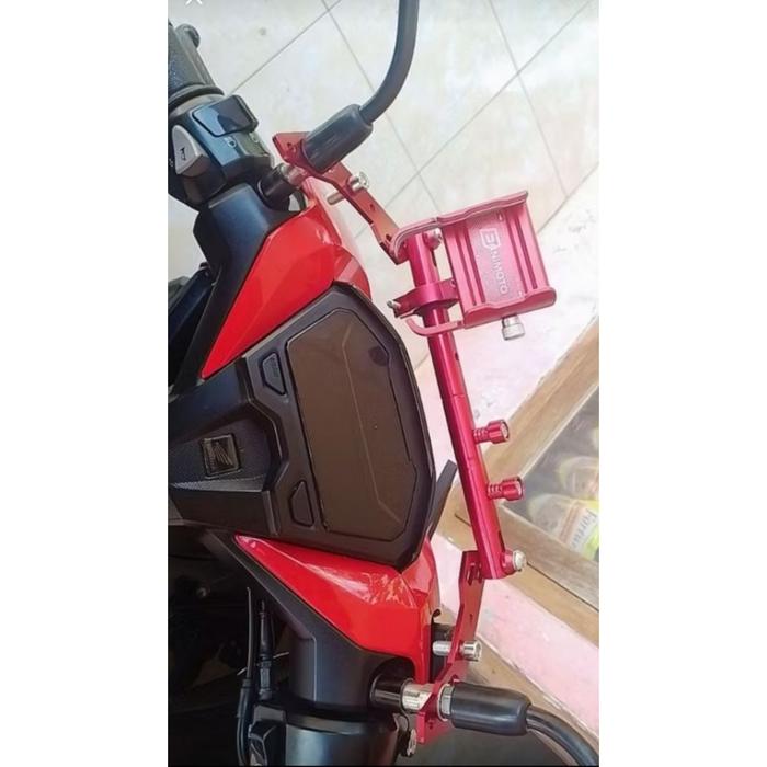 READY STOCK Holder HP Stabilizer Gantungan Barang Spion Stang Motor Vario Scoopy Genio Beat Nmax Xma