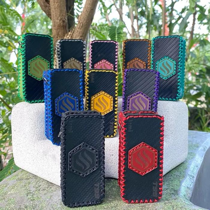 Sarung pelindung motif karbon patch untuk Trml T99 banyak pilihan warna Free lanyard free custom nam