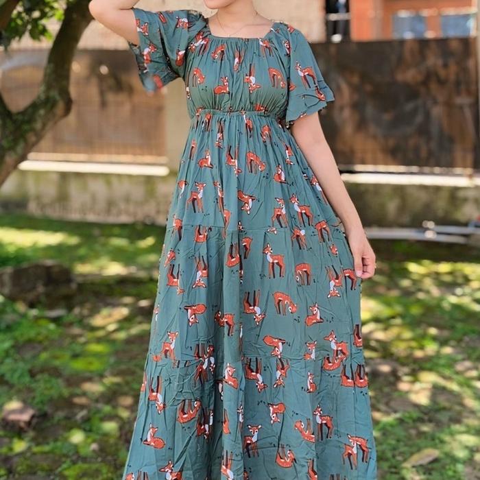 Luna dress // daster Luna // daster rayon // daster kekinian