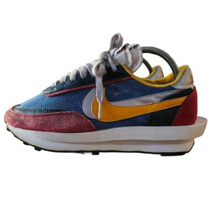 SEPATU SECOND_ NIKE LD WAFFLE SACAI VARSITY BLUE - EUR 40 / CM 25