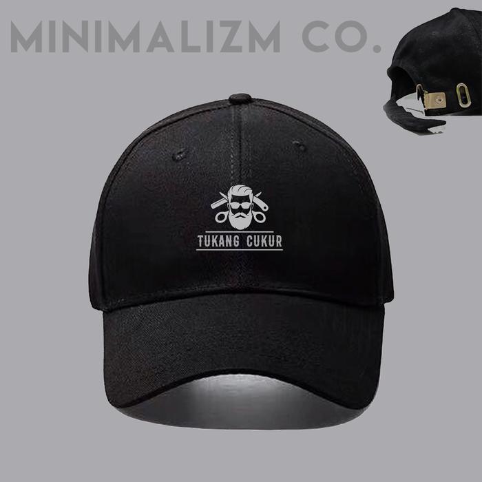 Topi Tukang Cukur Barber Shop Premium Cotton Caps