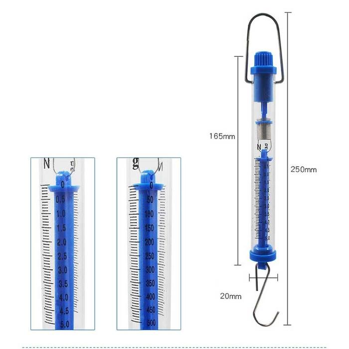 Neraca Pegas 5N 10N Neraca Pegas 500gr 1Kg Spring Balance Dynamometer