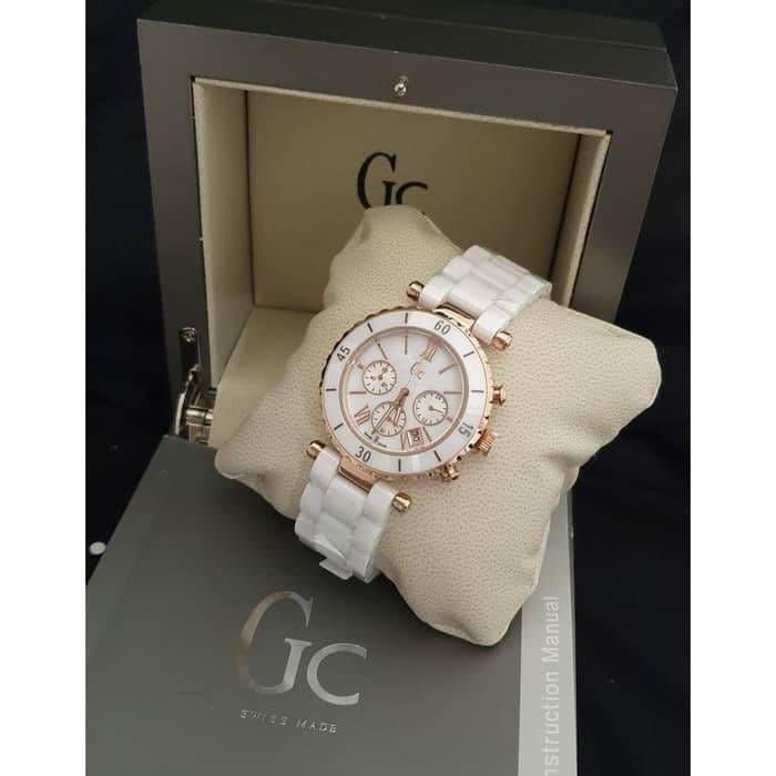 Jam Tangan Wanita GuessCollection GC43001M Ceramic 100% Original BNIB #gratisongkir
