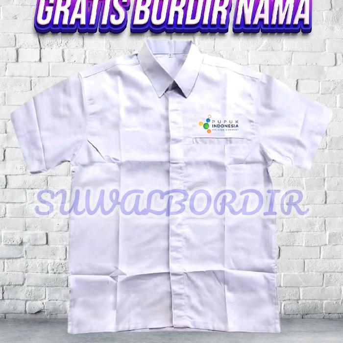 SERAGAM PUPUK INDONESIA KEMEJA PUPUK INDONESIA SERAGAM PUPUK INDONESIA ATASAN BAJU PUPUK INDONESIA