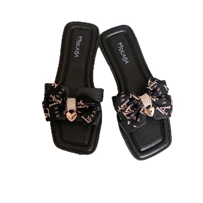 Sandal wanita selop pita dari mokaya