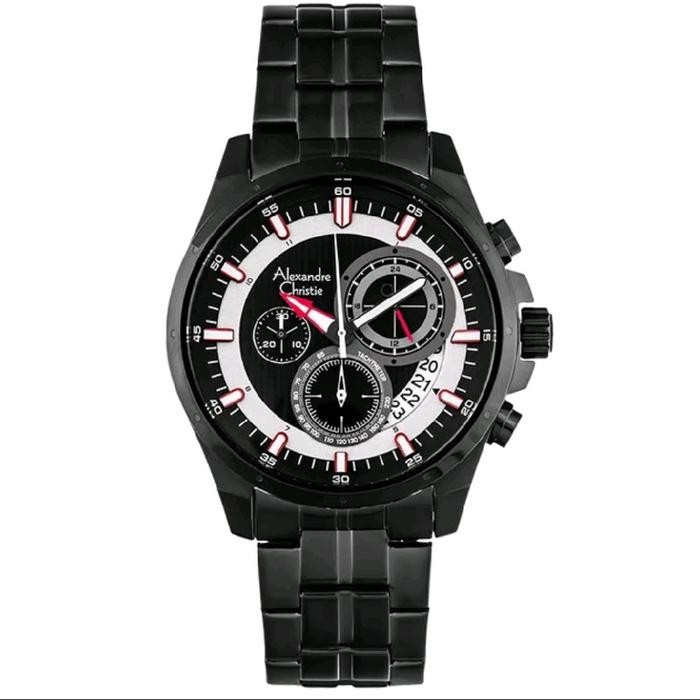 AC 6496 MC Alexandre Christie Jam Tangan Pria Black