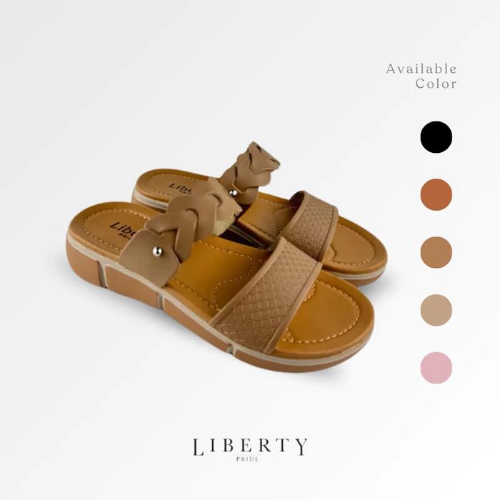 Liberty Sandal Wanita Flat Mindy 01 - Sendal Teplek Wanita