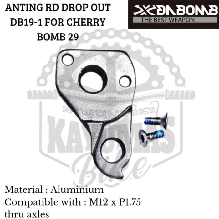 ANTING RD DROP OUT DB19-1 FOR FRAME DA BOMB CHERRY BOMB 29 RD HANGER