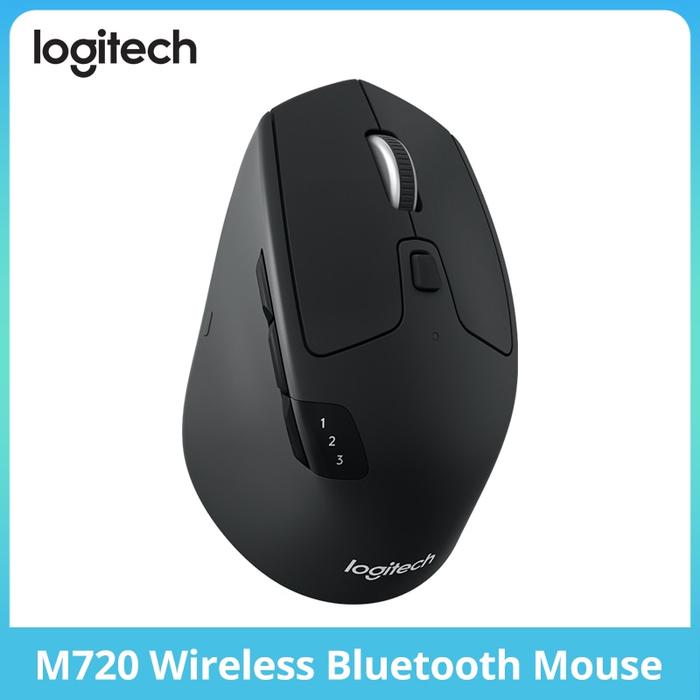 Logitech M720 Wireless Bluetooth Mouse Union Dual Mode Multi-device Office Efficient Comfortable Fee