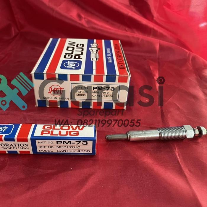 GLOW PLUG / Busi Pemanas Colt Diesel FE111/PS100 20.5V HKT JAPAN