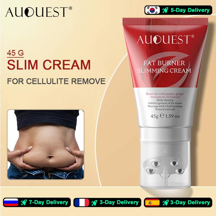 AUQUEST Cellulite Remover Body Cream Slimming Fat Burn Massager for