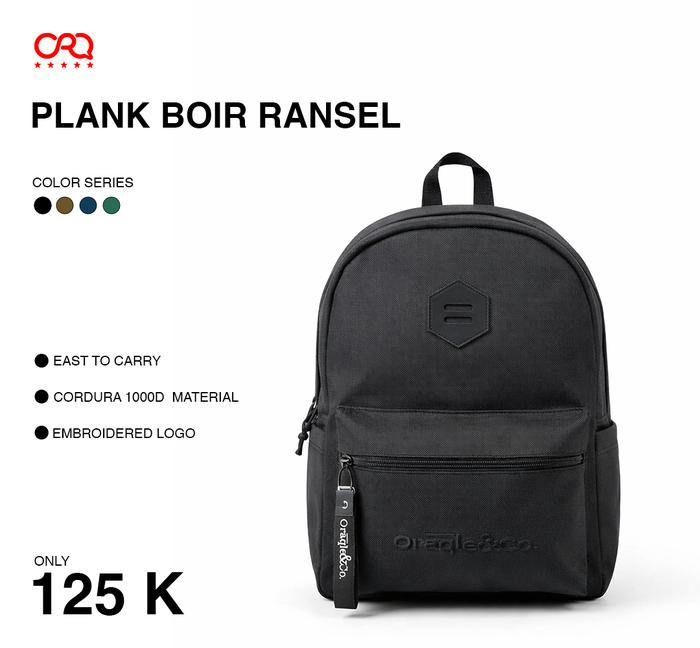 TAS PUNGGUNG PRIA WANITA PLANK BOIR BAG BY ORAQLE