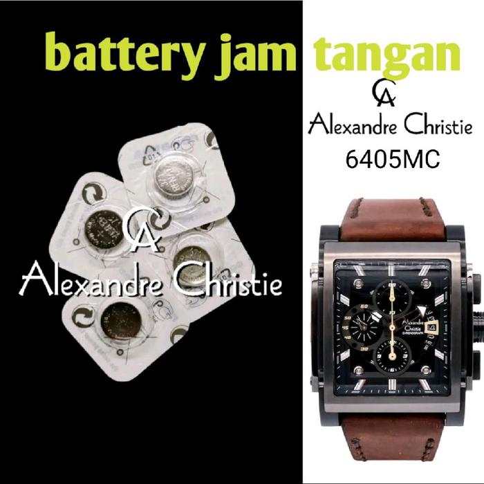 battrai jam tangan Alexandre Christie battrai pengganti battrai jam original ac6405mc battrai jam ta