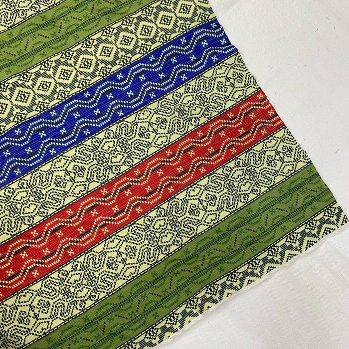Batik Sutra Sulur Berserat / Kemeja Sarung Blouse Dress Rok Seragam Pria Wanita Kain
