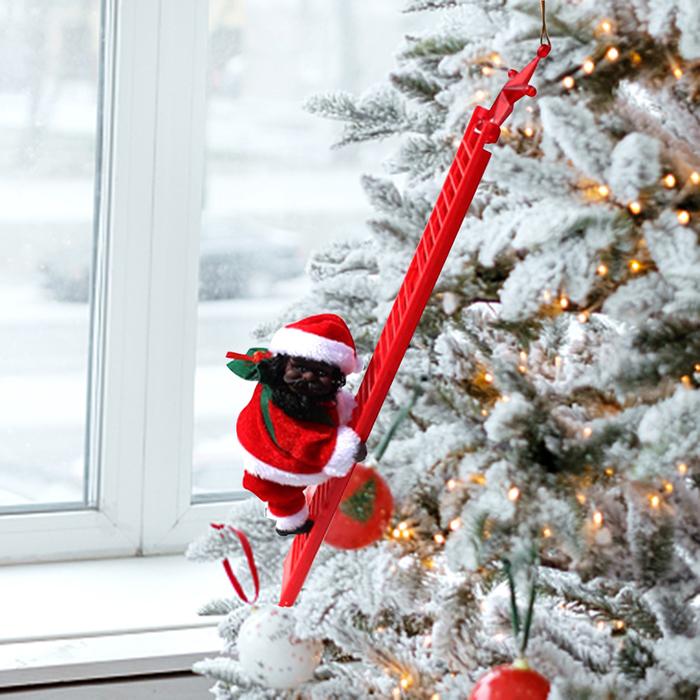 Tangga Memanjat Santa Klaus Natal Tangga Memanjat Musik