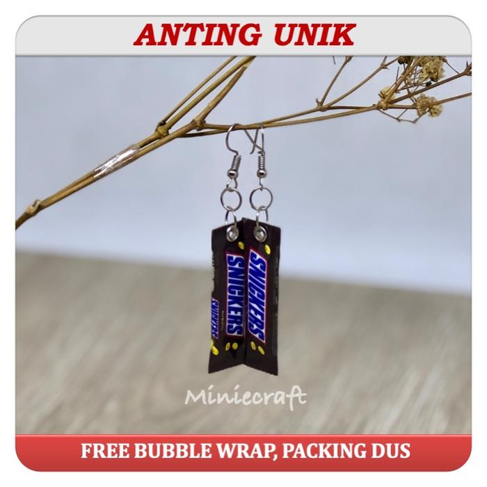 ANTING UNIK MINIATUR PRODUK SNICKERS