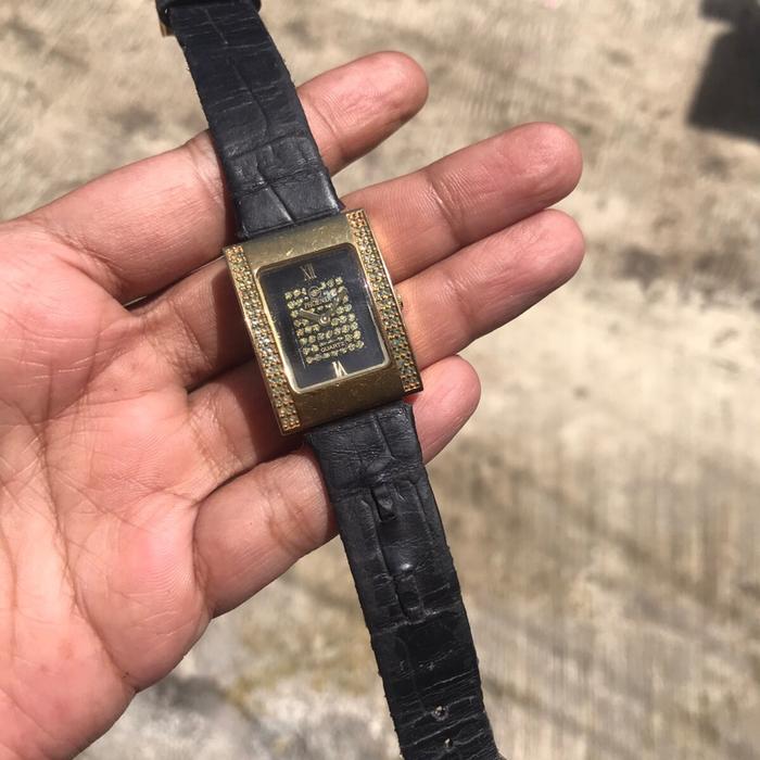 Jam vintage phoenix 22k gold electro plated rafle watch
