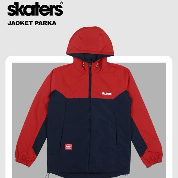 Jaket Parka Skaters Merah Nevy ZG015
