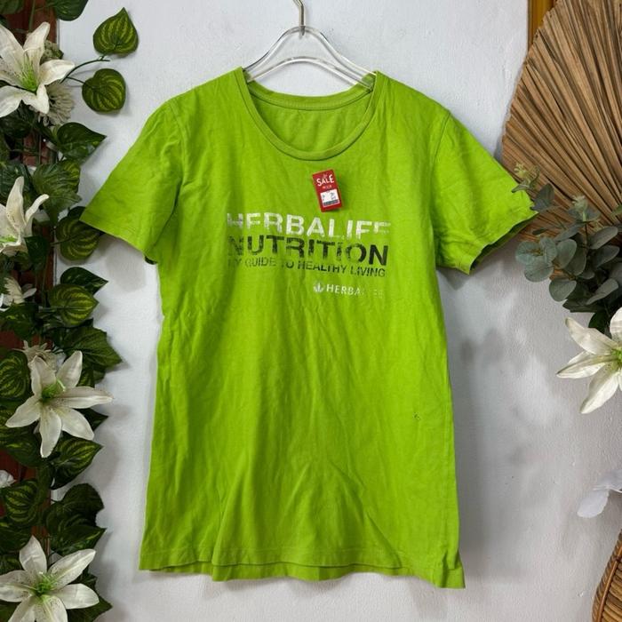 Kaos Herbalife Hijau Minus