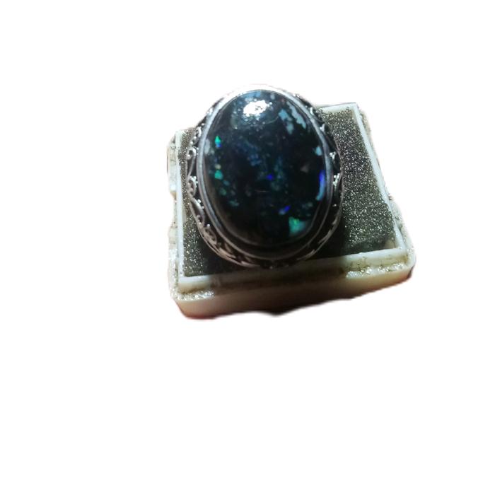 CINCIN SUPER  BATU KALIMAYA BLACK OPAL SEMPUR ASLI BANTEN