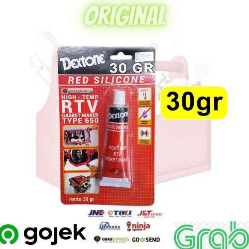 LEM DEXTONE - RED SILICONE SEALENT 30 GRAM - LEM GASKET RTV HIGH TEMP