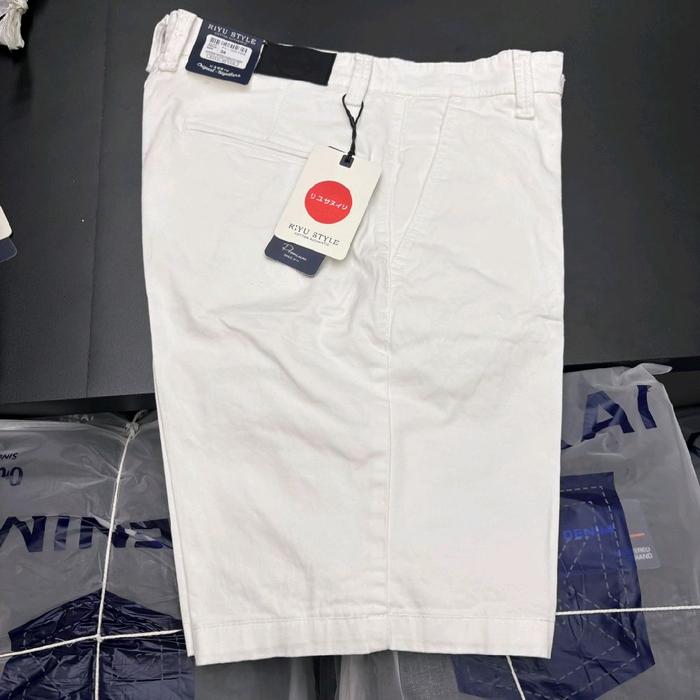 Riyu Style-Celana Pendek Cino Pria bahan katun strecth