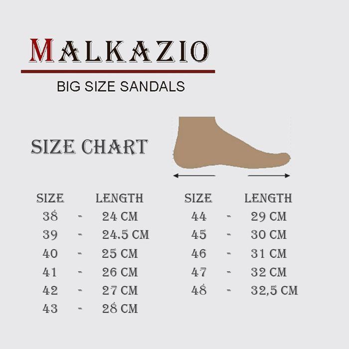 Sandal Kulit Asli Pria Garut Kekinian | Big Size 39-44 | Sandal Casual