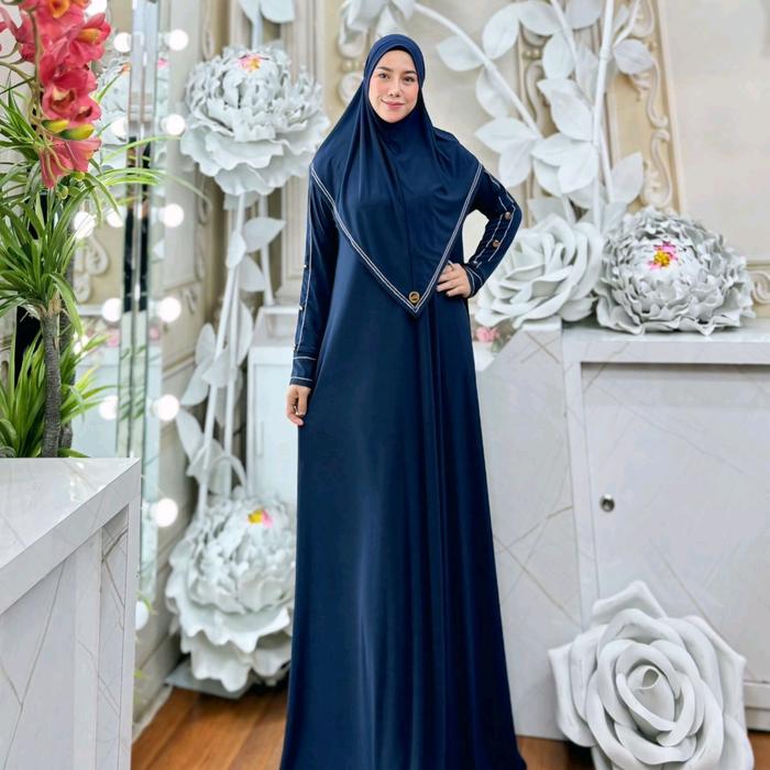 SET HIJAB BERGO BY ASMAYA GAMIS SIMPLE KEKINIAN