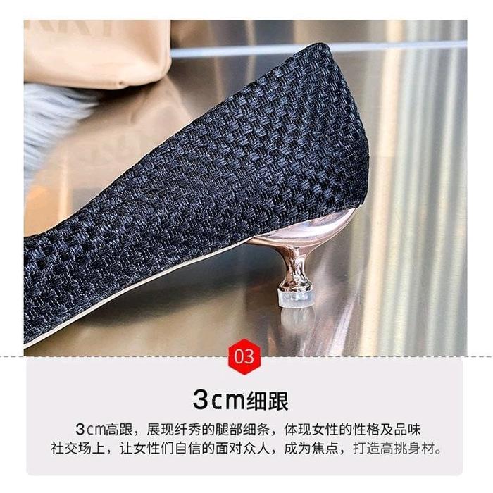 Sepatu Heels Import Original China JK0185 Wanita - Shoes