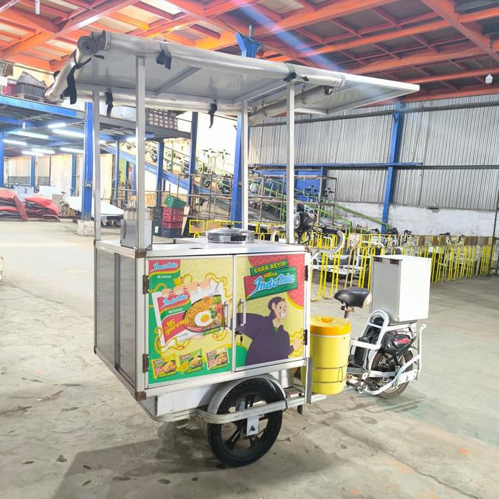 SELIS - Produk Display Gerobak Listrik Jual Warung Indomie Keliling