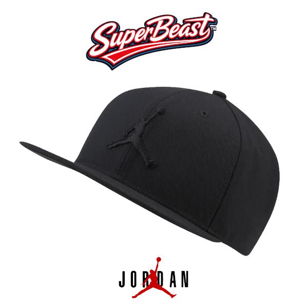 Nike Jordan Pro Jumpman Snapback - Black