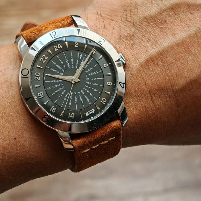 Tissot Heritage Navigator 160th Anniversary automatic Chronometer COSC Certified Grey ghost Dial