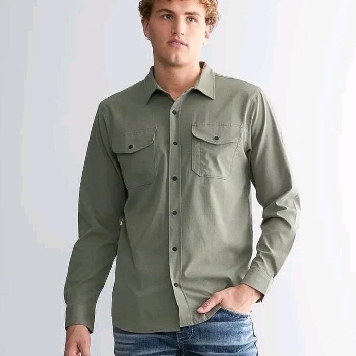 Kemeja Roark Long Sleeve Kemeja Roark Revival Mens