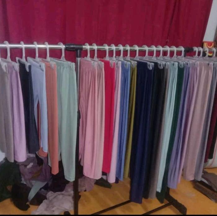 #Paket 3pcs Legging Spandek Jersey / Legging panjang Spandek / Celana Legging Spandek Jersey /Celami