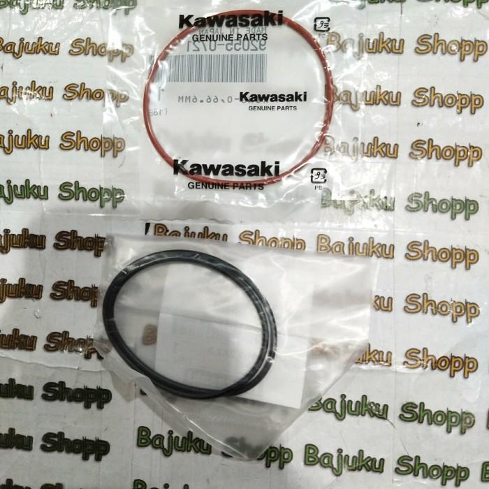 P㊛6X O RING HEAD NINJA R BLOK 1855 MERAH HITAM ORIGINAL 17 AGUSTUS 2018 B♫I9