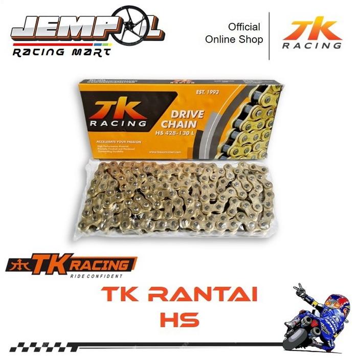 TK Racing Rantai Motor 415 HS 130 / 428 HS 120L 130L 140L 150L Gold / 520 HS 120L 130L Gold