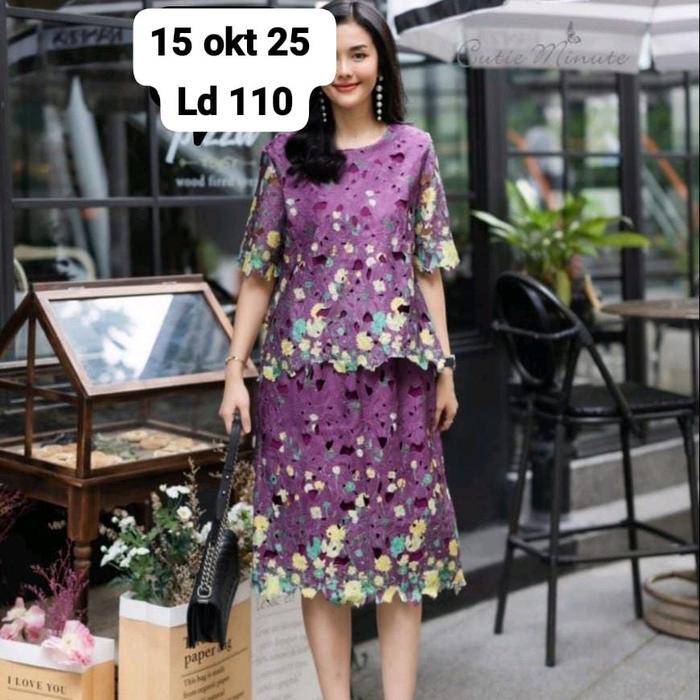 SETELAN CRTE ROK BRUKAT BANGKOK CUTIE MINUTE