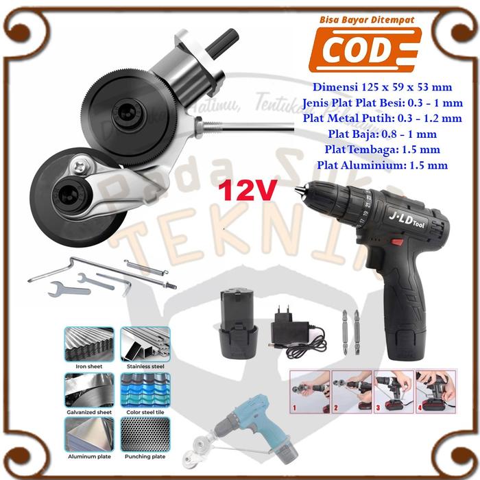 adaptor mata bor gergaji/ alat gunting potong hollow besi baja plat seng spandek lembaran pipa