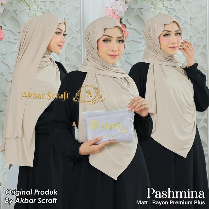 Jilbab Pashmina Airflow basic by Akbar Scarf – Nyaman, Ringan, dan Stylish untuk Setiap Hari!
