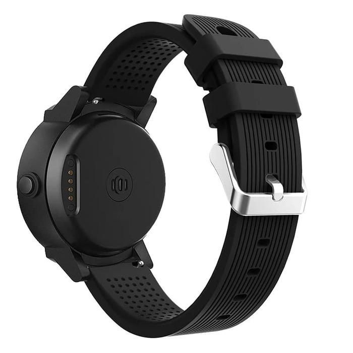 Strap Tic Watch Tali Jam Silikon Rubber Karet Band Ticwatch E 20Mm Prenium Quick Release Pin Kompati