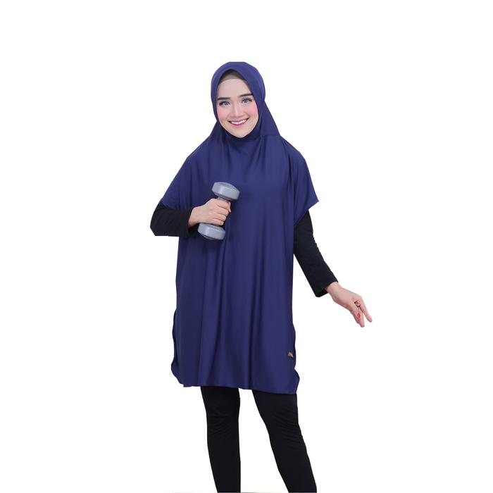 Mudah Hijab Sport Jilbab Renang Hijab Olahraga Model Rompi Jumbo Pad Antem (Rompi Jumbo)