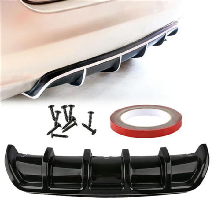 Universal Bumper Belakang Diffuser Spoiler Chassis Modifikasi Mobil