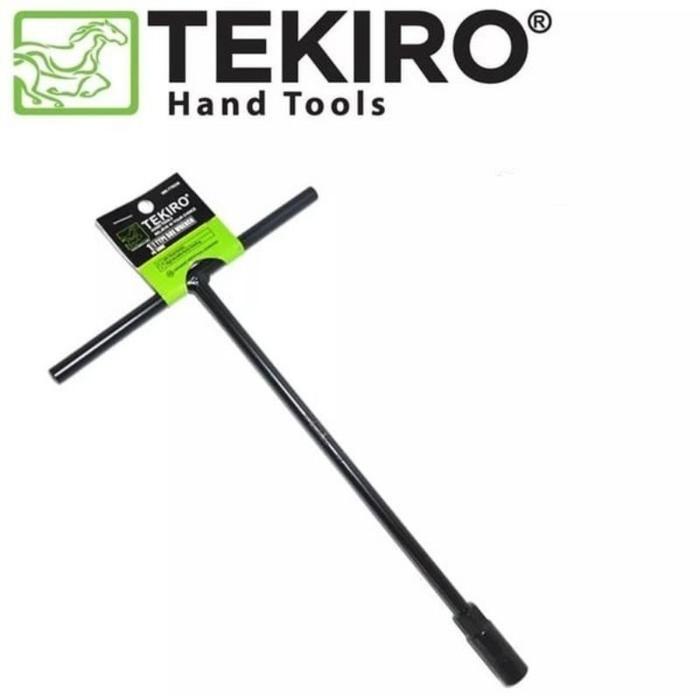 KUNCI SOCK T HITAM UK 12MM TEKIRO ALAT PEMBUKA BAUT 12MM