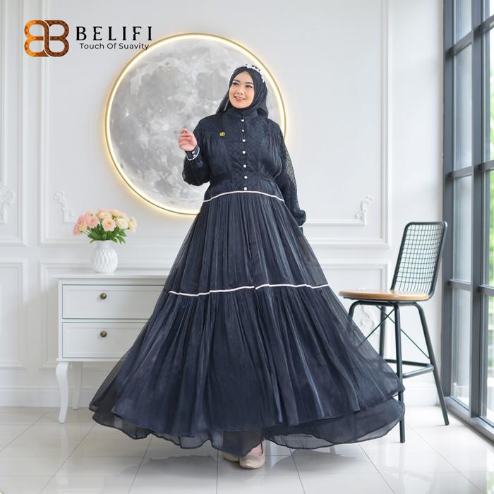 Clearance Sale - Miray Luxury Set Gamis Syari Plus Hijab Plisket Premium Busana Muslimah Elegan