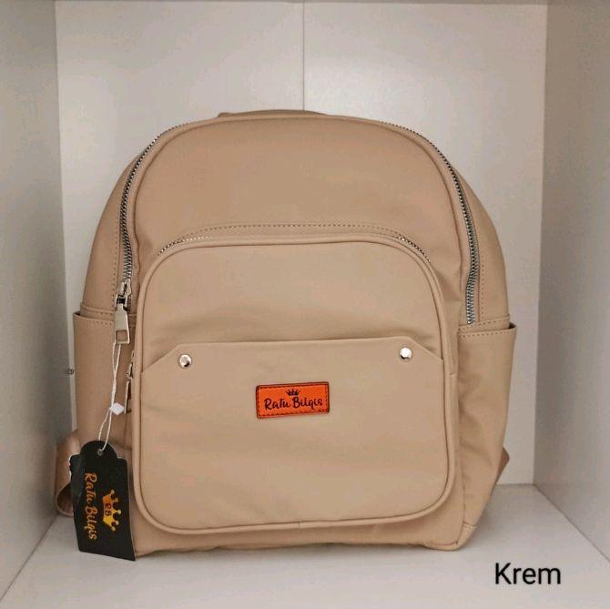 Natasya Ransel By Ratu Bilqis Tas Ransel Wanita / Tas Ransel Sekolah/ Tas Ransel Kerja